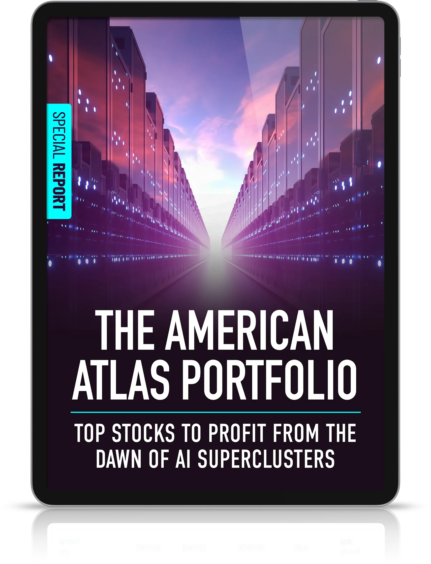 The American Atlas Portfolio special report cover from the Power Gauge Report offer