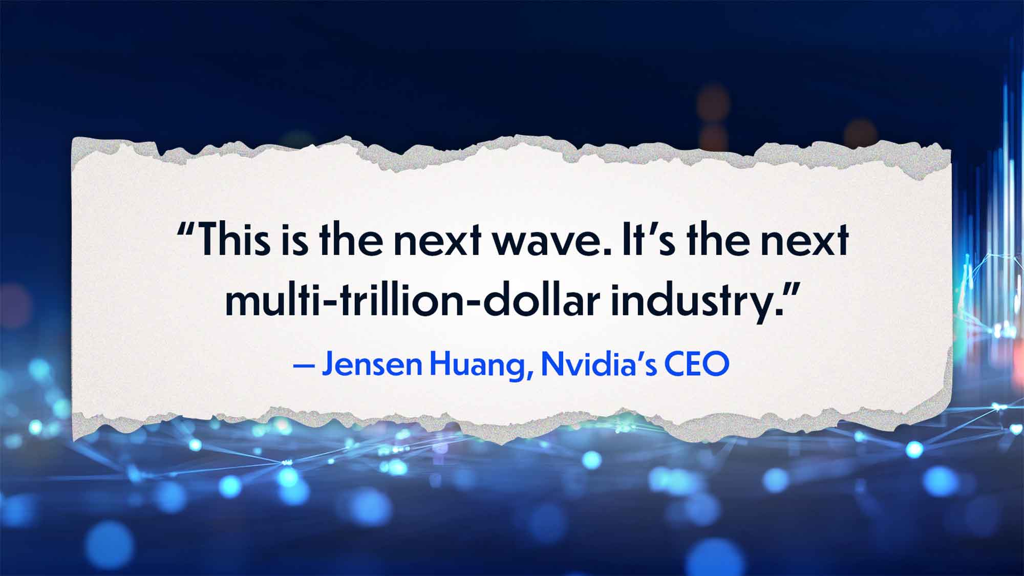 Jensen Huang on AI infrastructure spending