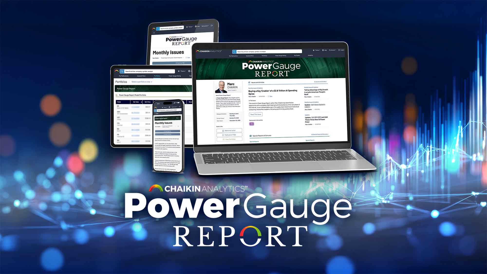 Power Gauge Report — Chaikin’s quantitative stock-rating system