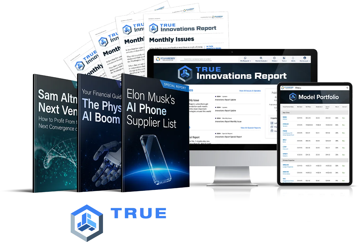 The True Innovations Report bundle with all three Starphone bonus reports